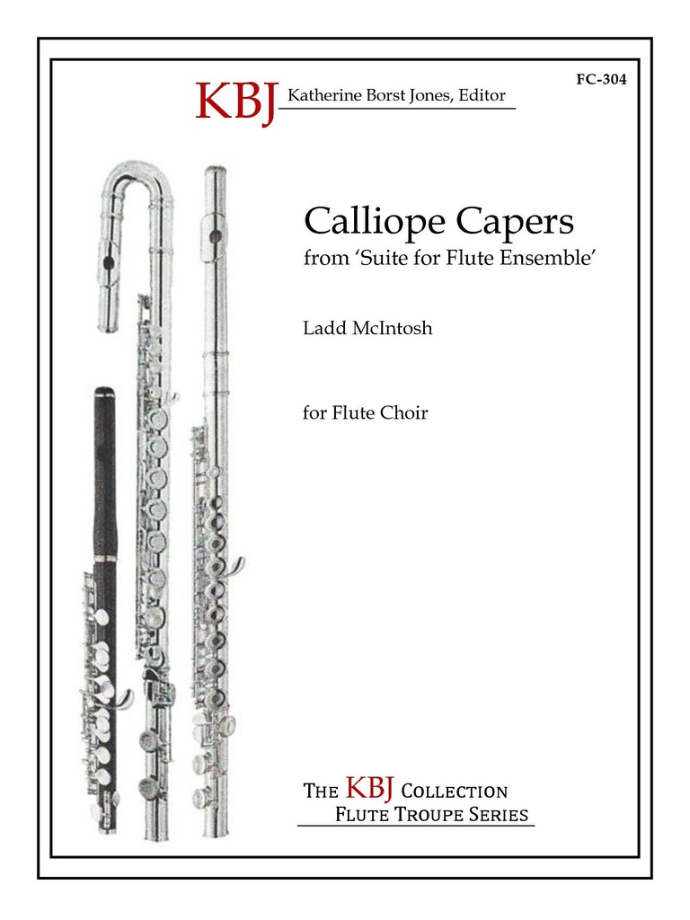 Calliope Capers  (Score & parts)