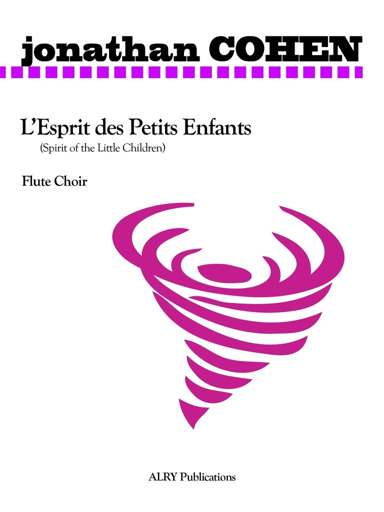 L'Esprit des Petits Enfants  (Score & parts)