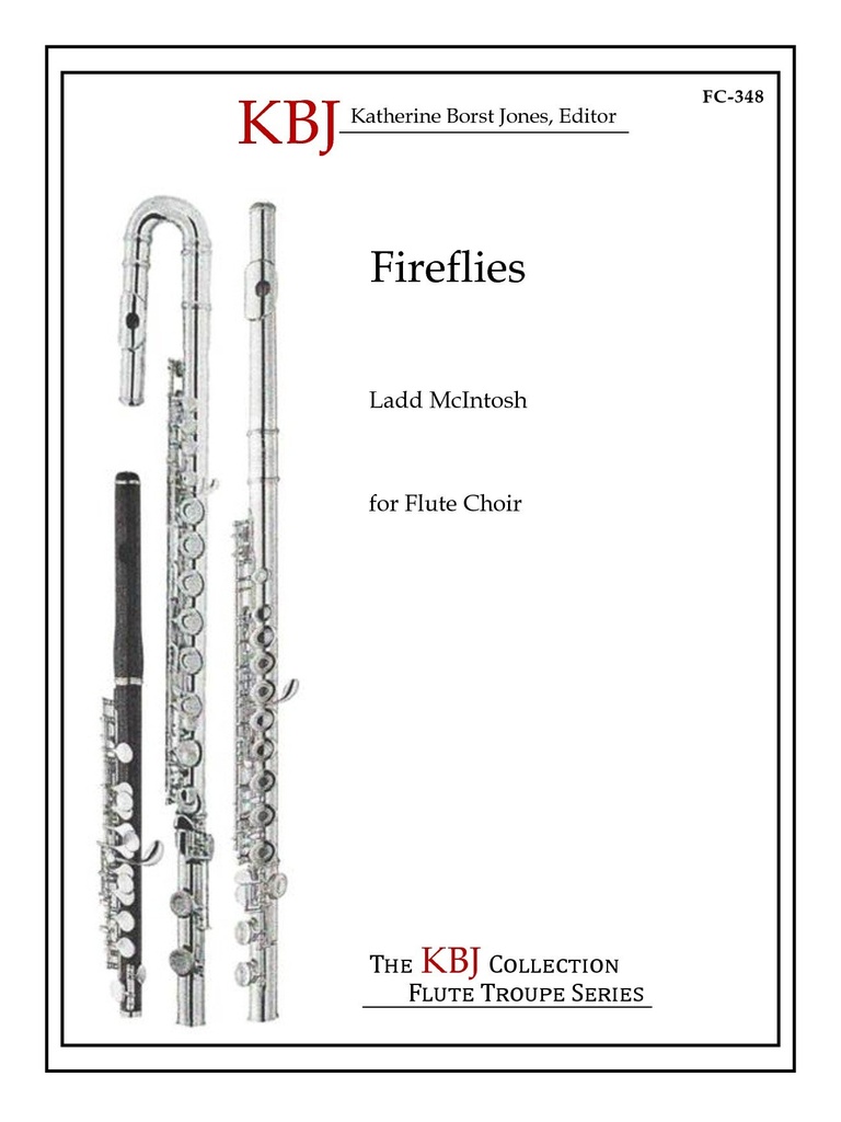 Fireflies  (Score & parts)