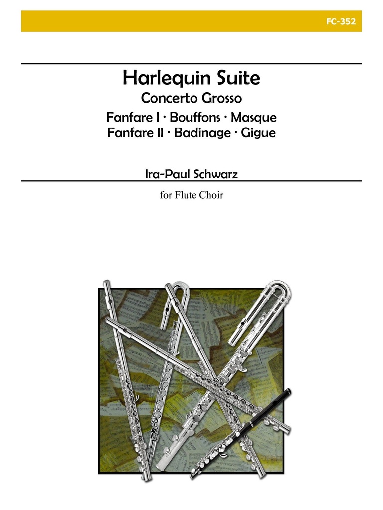 Harlequin Suite  (Score & parts)