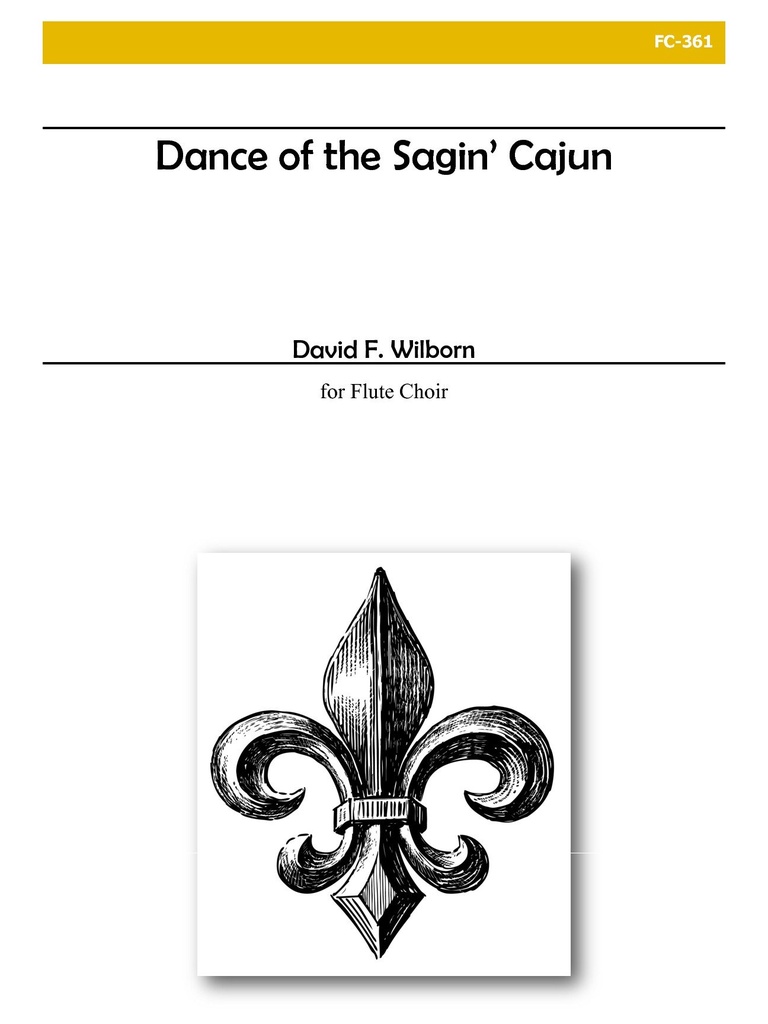 Dance of the Sagin' Cajun  (Score & parts) and Percussion