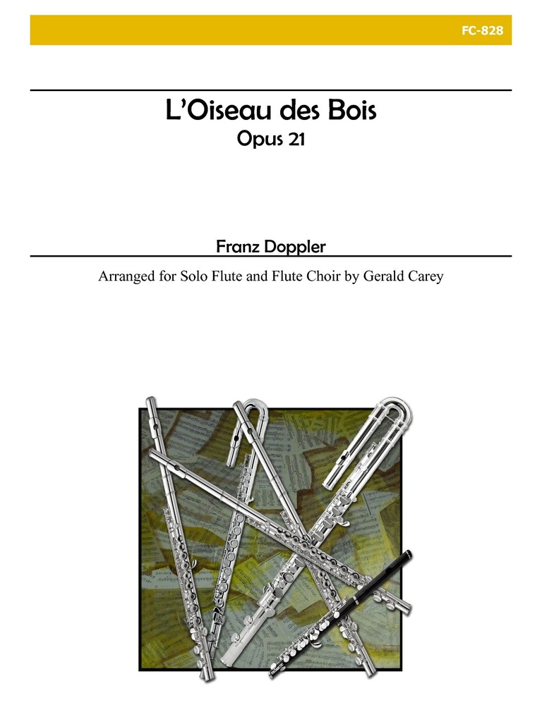 L'Oiseau des Bois for Solo Flute and Flute Choir