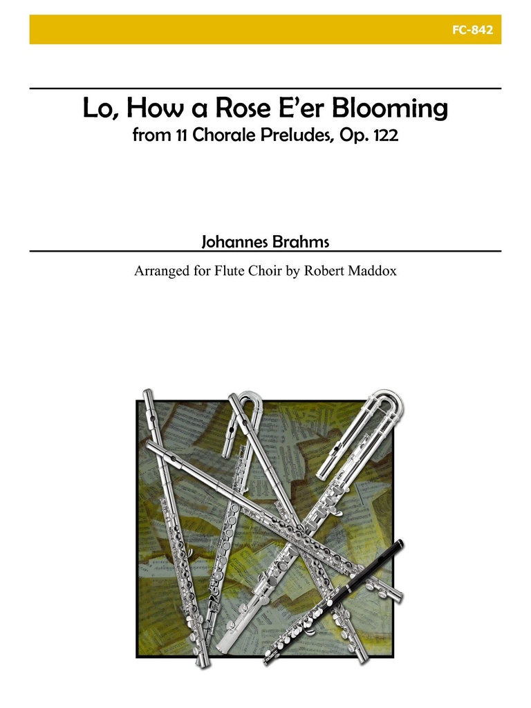 Lo, How a Rose E'er Blooming  (Score & parts)