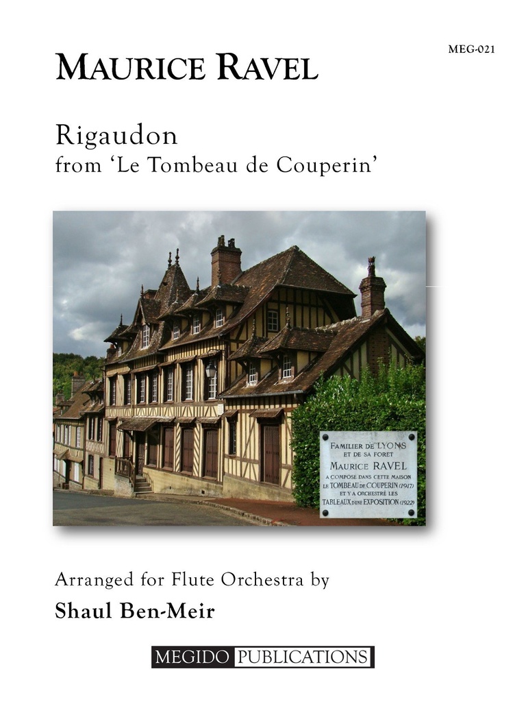 Rigaudon from Le Tombeau de Couperin (Score & parts)