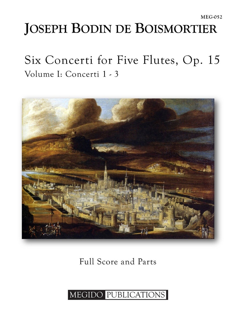 6 Concerti for Flute Flutes, Op.15 - Vol.I