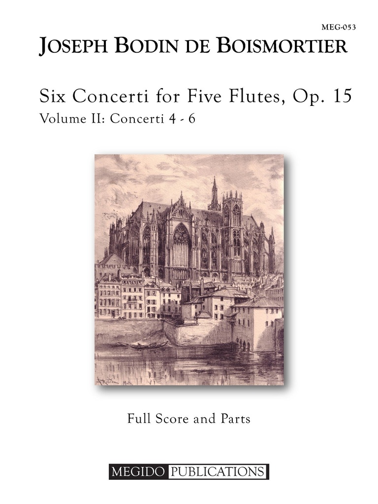 6 Concerti for Flute Flutes, Op.15 - Vol.II