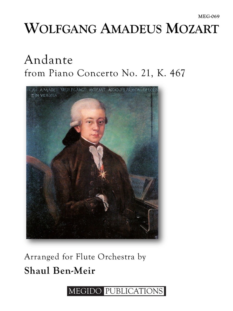 Andante from Piano Concerto No.21 (Score & parts)