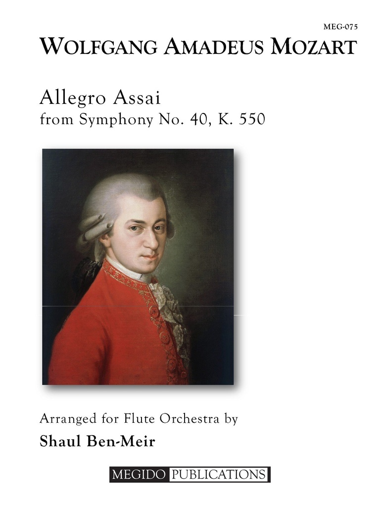 Allegro Assai from Symphony No.40 (Score & parts)