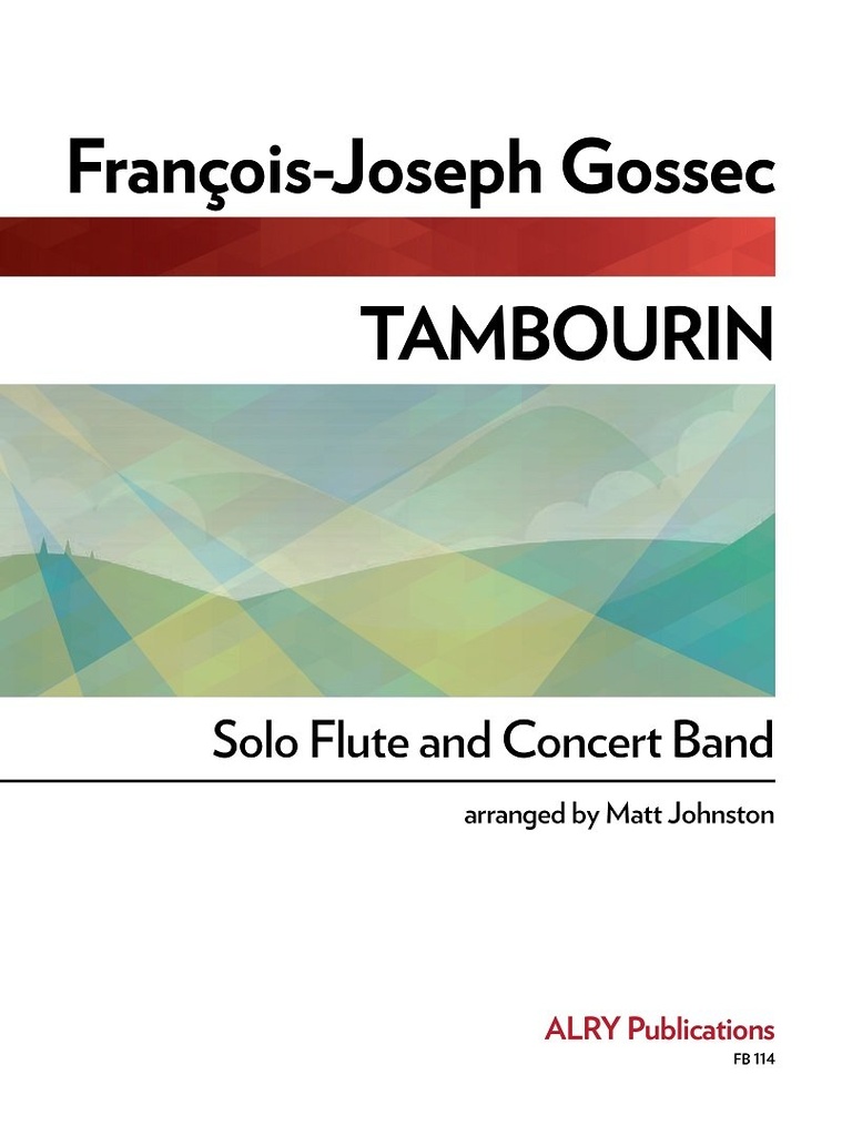 Tambourin (Flute and Concert Band)