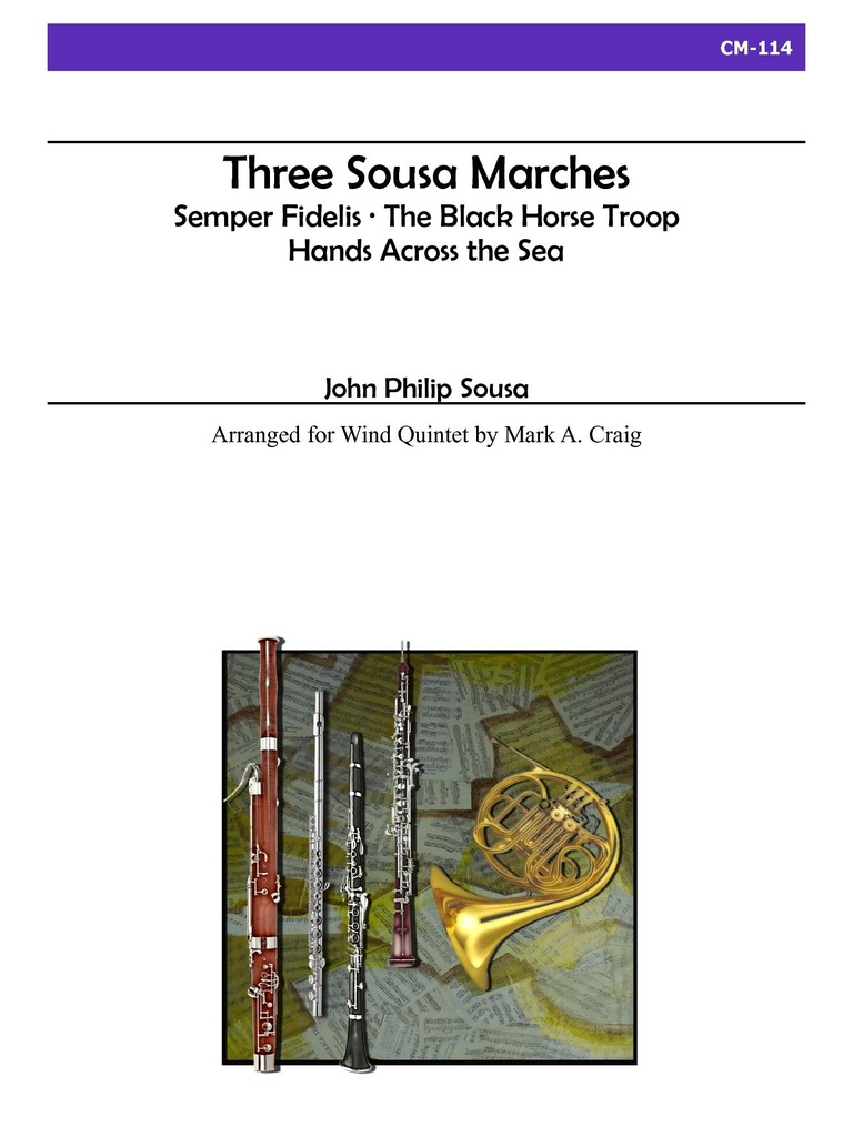 3 Sousa Marches for Wind Quintet