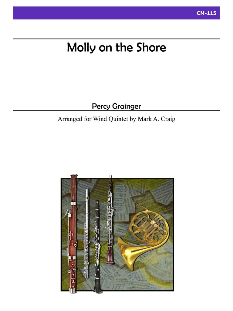 Molly on the Shore for Wind Quintet