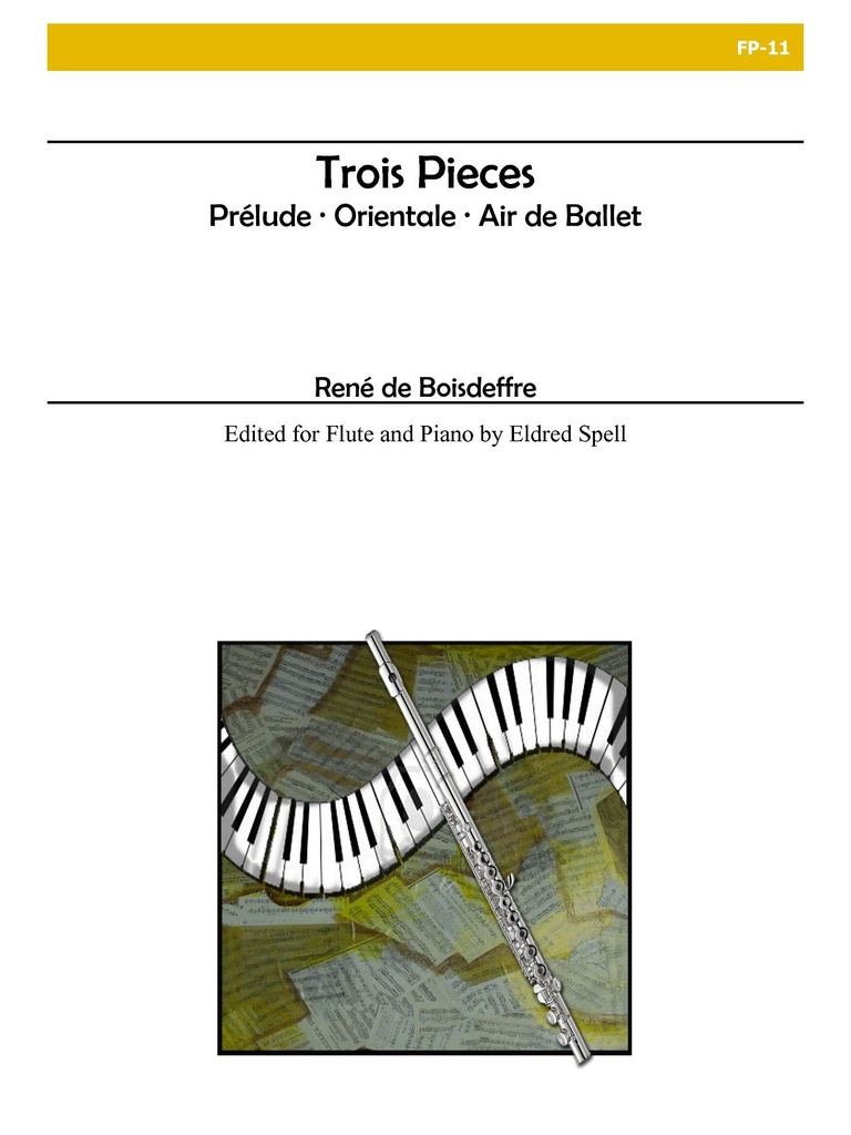 3 Pièces for Flute and Piano