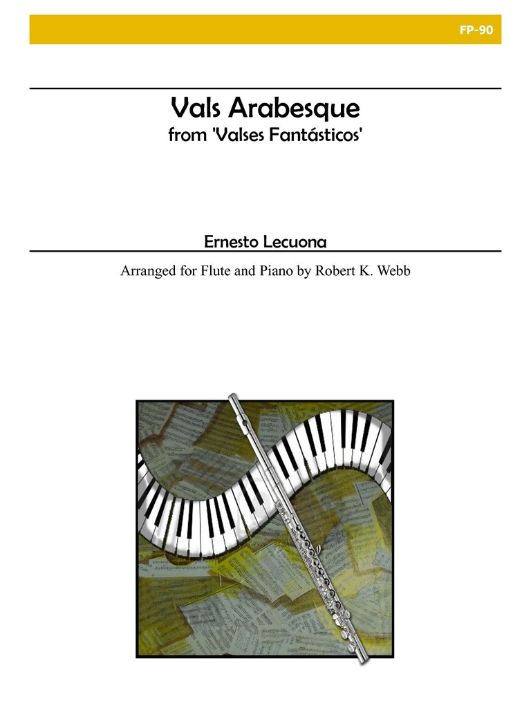 Vals Arabesque for Flute and Piano