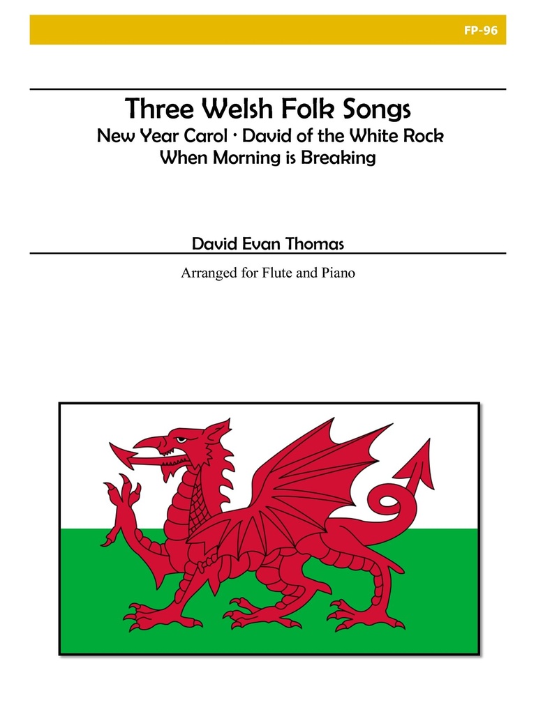 3 Welsh Folk Songs for Flute and Piano