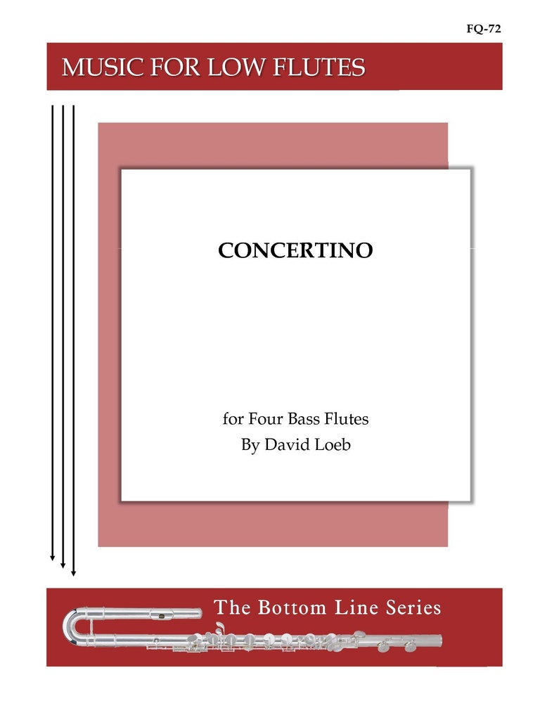 Concertino for Bass Flute Quartet