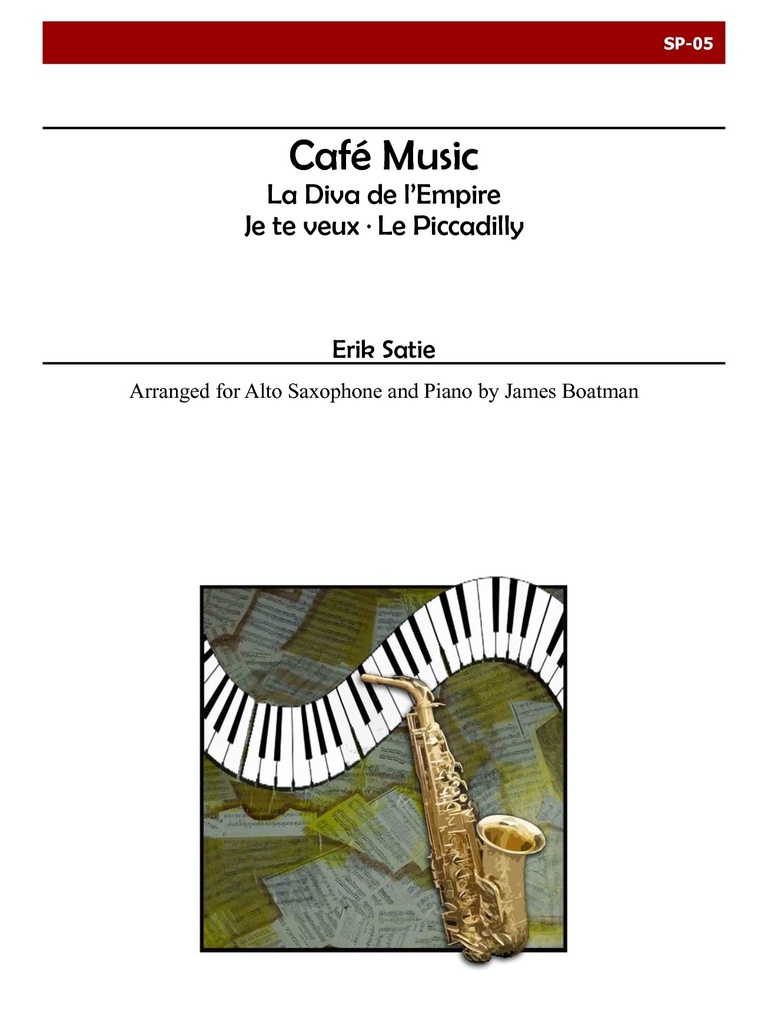 Cafe Music for Alto Saxophone and Piano