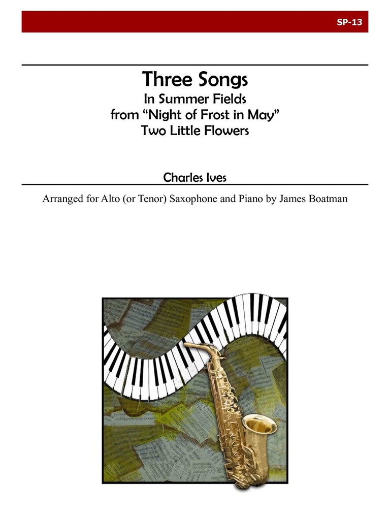 3 Songs for Saxophone and Piano