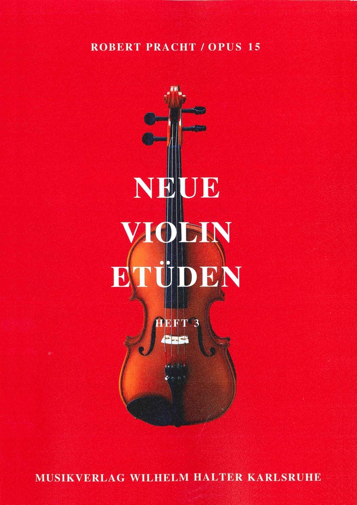 Neue Violin Etüden, Opus 15 - Heft 3