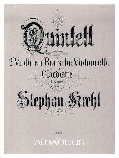 Quintet A Major, Op.19 (Set of parts)