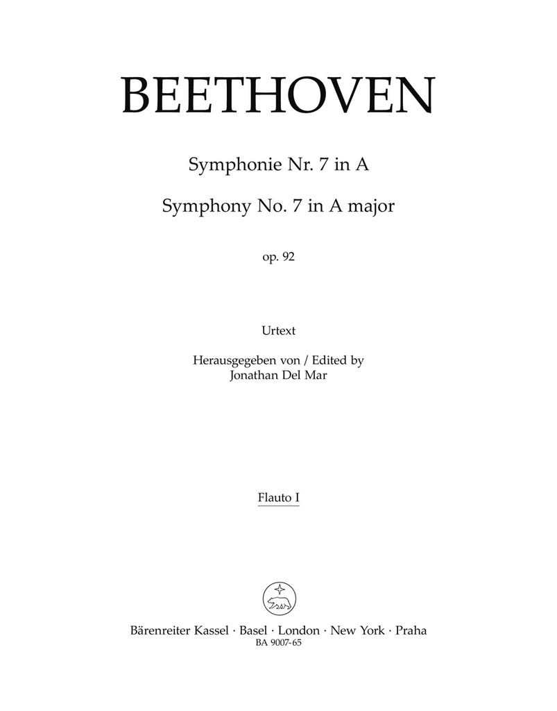 Symphony No.7 A major, Op.92 (Wind set)