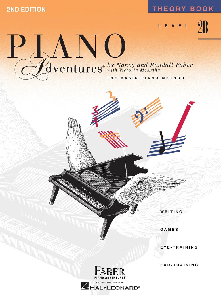 Piano Adventures: Theory book - Level 2B