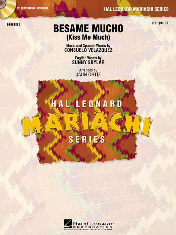 Bésame Mucho - Hal Leonard Mariachi Series (Score & parts)