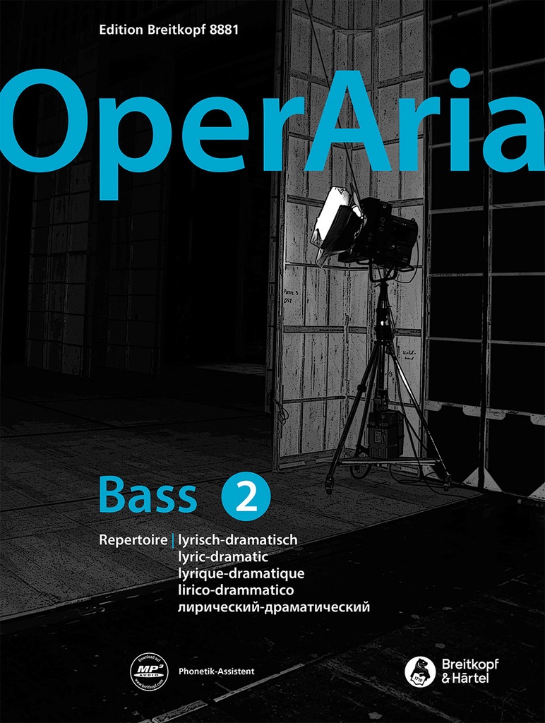 OperAria Bass - Vol.2: lyric dramatic