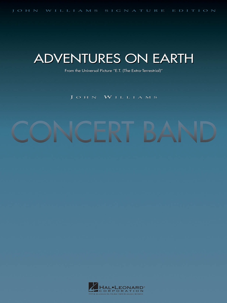 Adventures on Earth from E.T. (Score & parts)