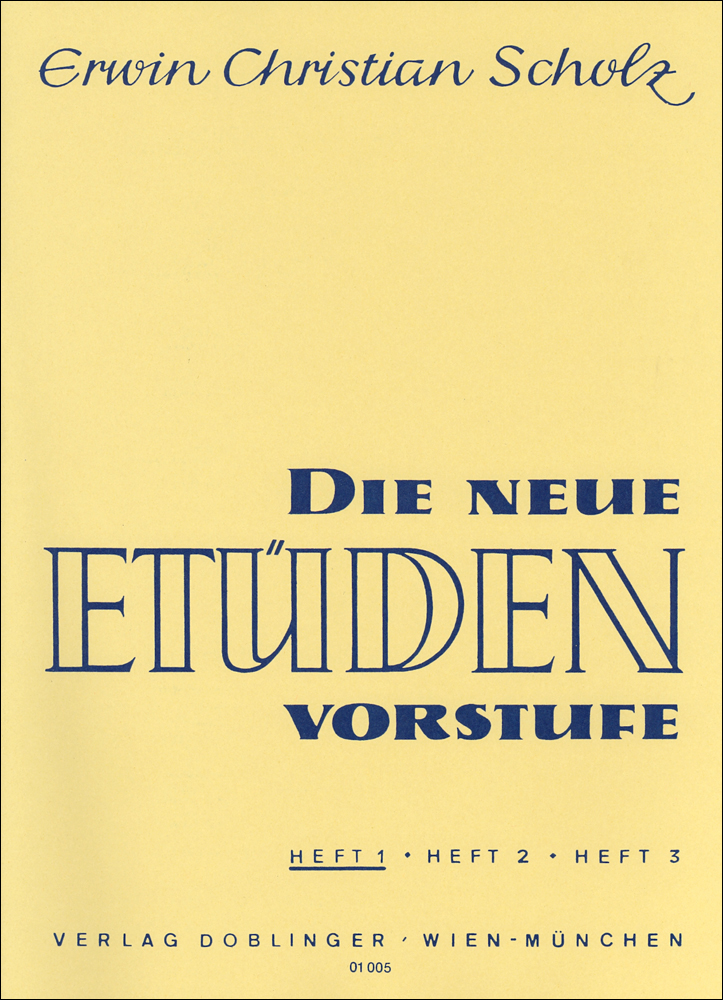 Die Neue Etuden Vorstufe - Heft 1