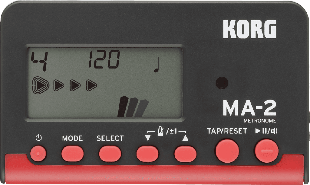 Metronoom Standard MA-2 (Zwart / rood)