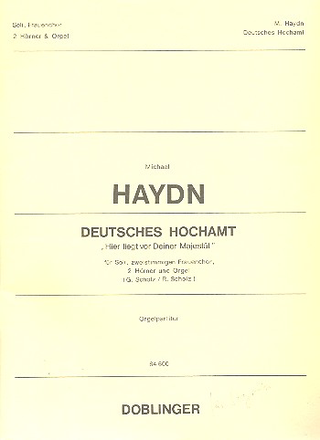 Deutsche Messe ( Deutsches Hochamt )