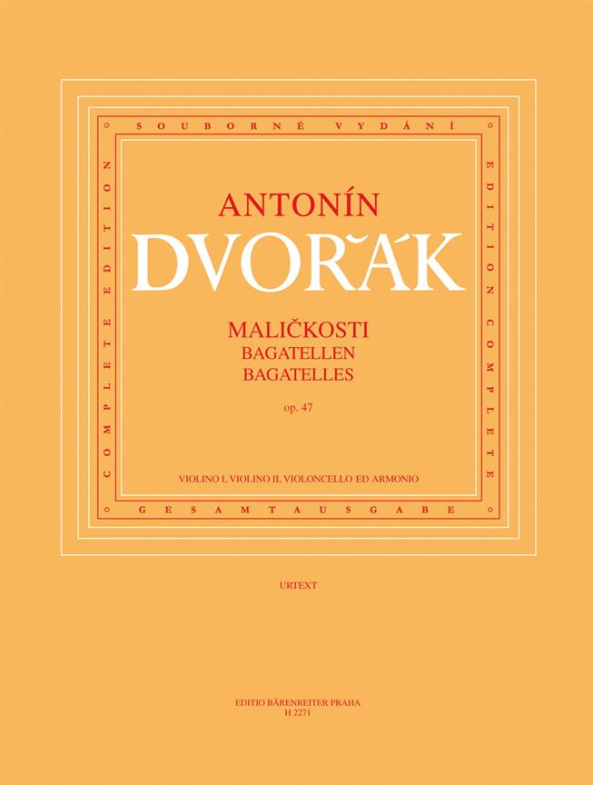 Malickosti (Bagatelles), Op.47 (Set of parts)