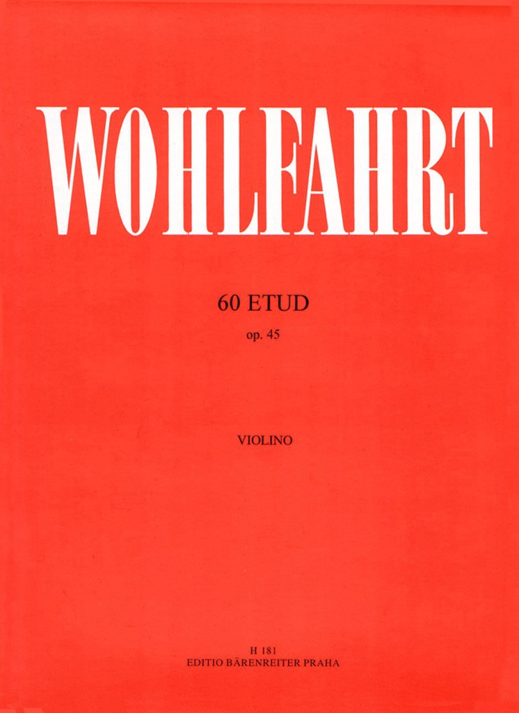 60 Etüden für Violine, Op.45