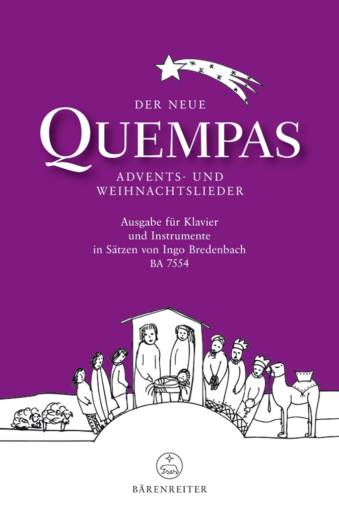 Der neue Quempas. Advents- und Weihnachtslieder -Ausgabe fuer Klavier und Instrumente-