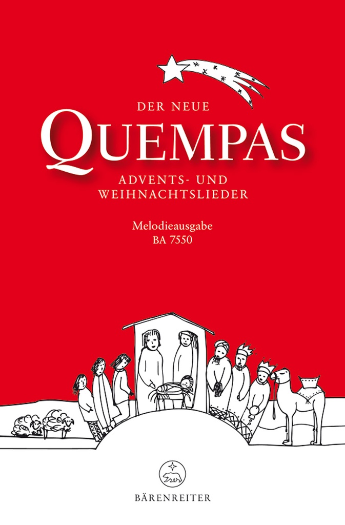 Der neue Quempas. Advents- und Weihnachtslieder -Melodieausgabe-