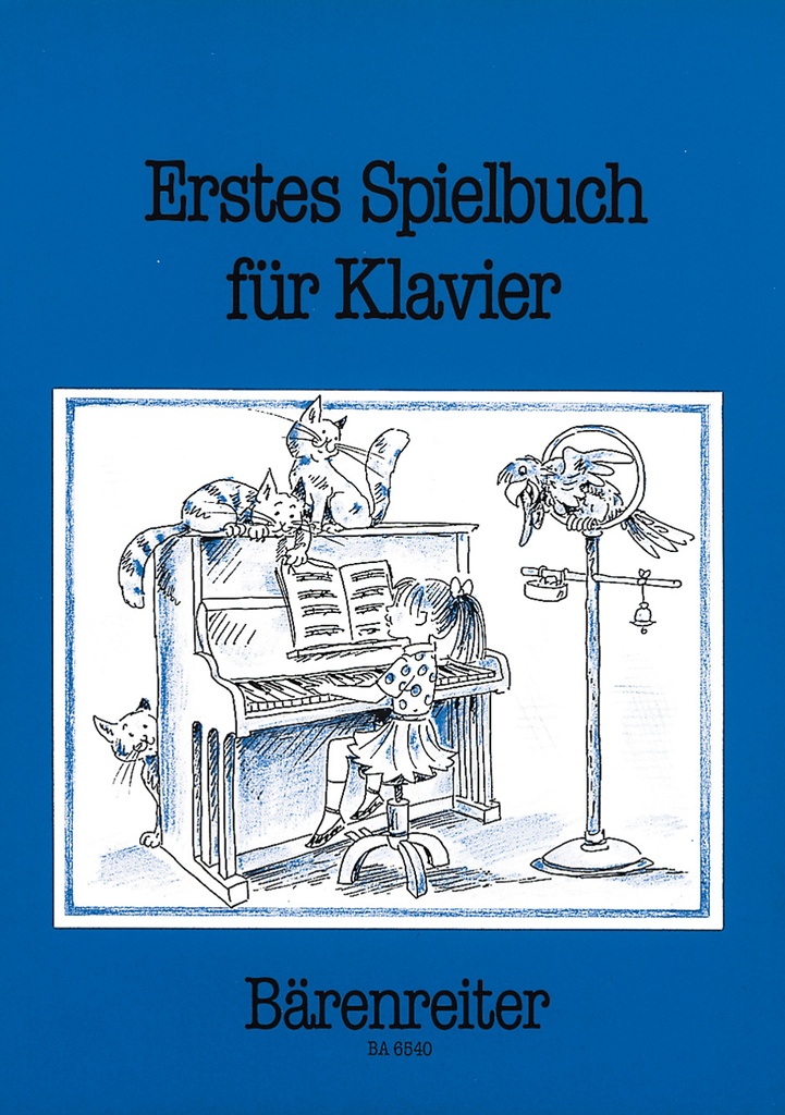 Erstes Spielbuch für Klavier zu zwei und vier Händen -16 Solostücke und 6 Duette aus dem 16. to 20. Jahrhundert-