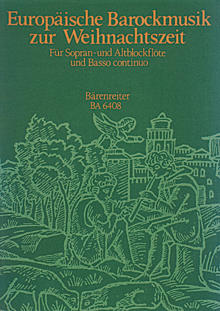 Europäische Barockmusik zur Weihnachtszeit Neun Kompositionen für recorder und Basso continuo- (Set of parts)