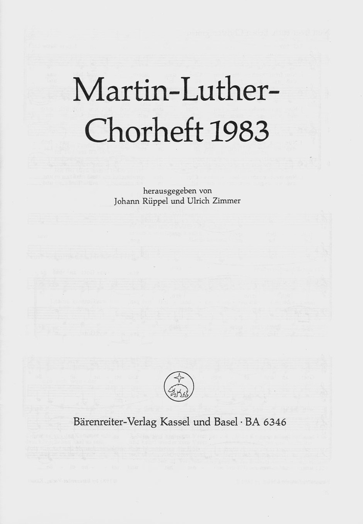 Martin-Luther-Chor- Vol.1983