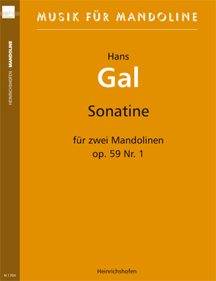 Sonatine fur 2 Mandolinen, Op.59 nr.1