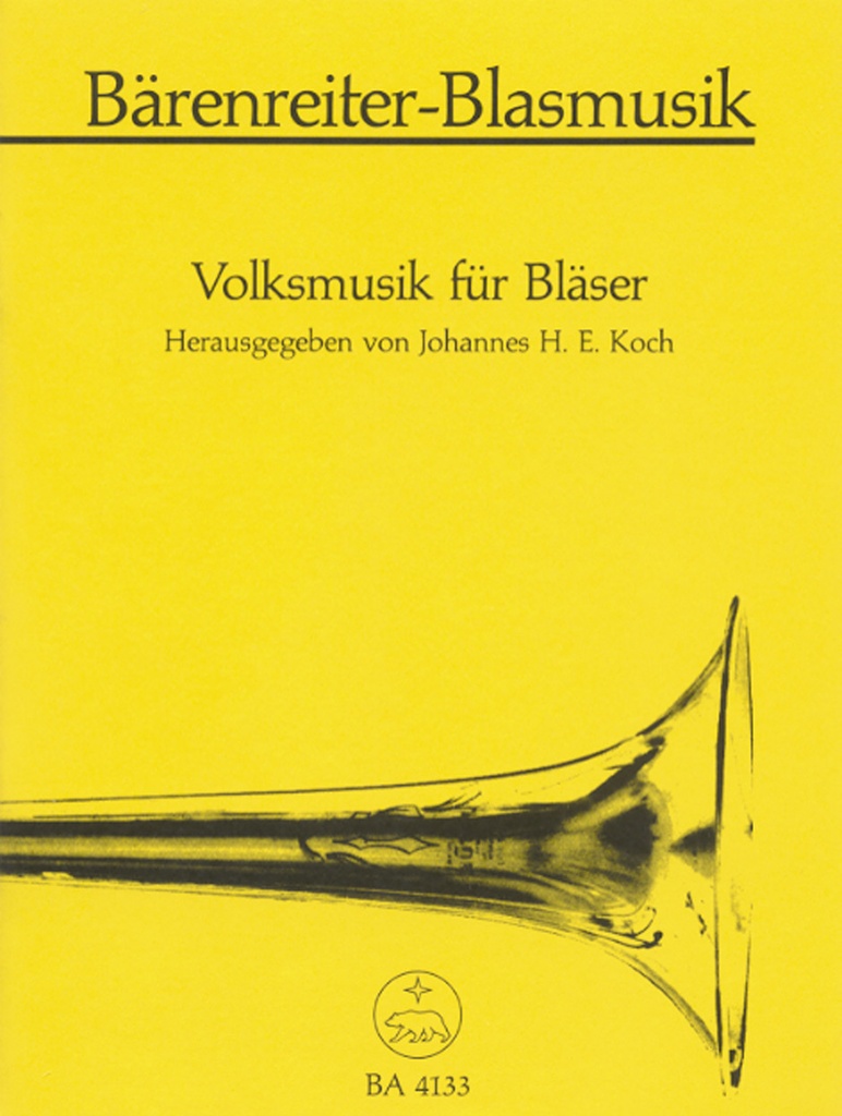 Volksmusik für Bläser oder andere Bläserchöre (auch Holzbläser.)-