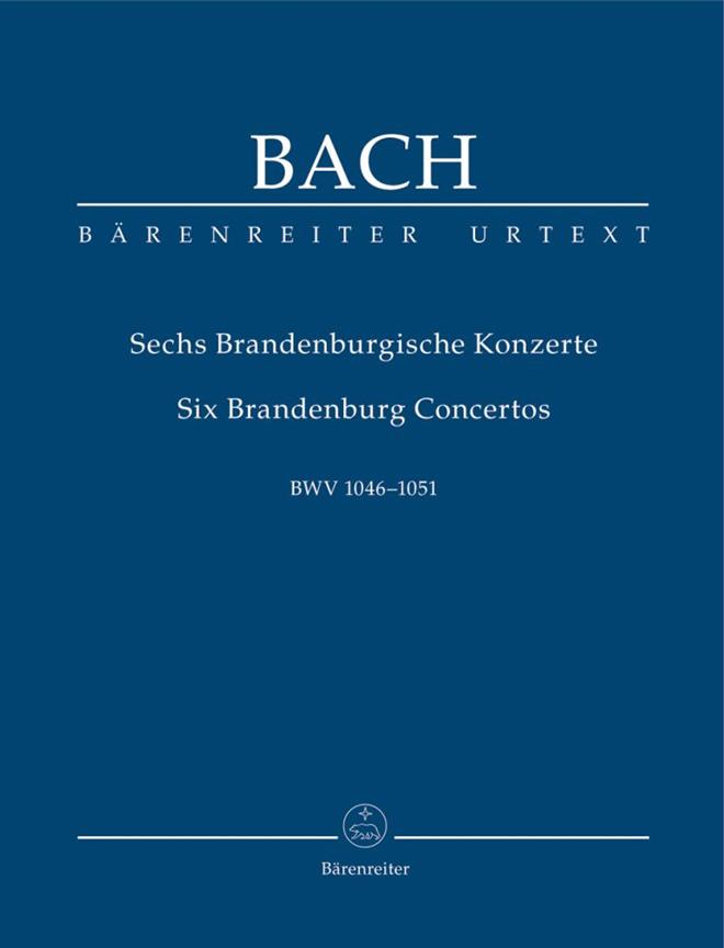6 Brandenburg Concertos, BWV.1046-1051 (Study score, Urtext edition, Anthology)