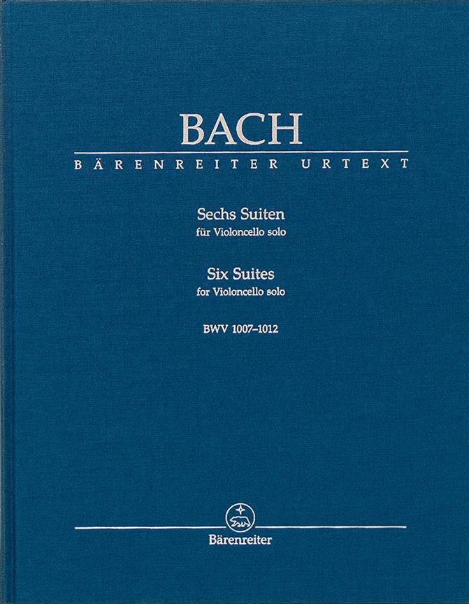 6 Suites for Violoncello solo, BWV.1007-1012 (Urtext of the New Bach Edition Revised (NBArev))