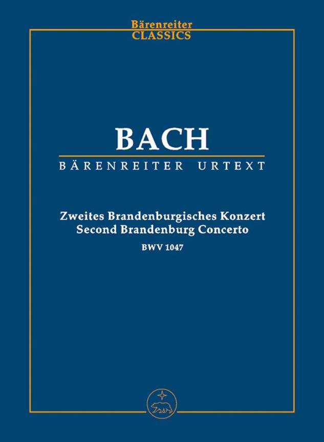 Brandenburg Concerto No.2 F major, BWV.1047 (Study score, Urtext edition)