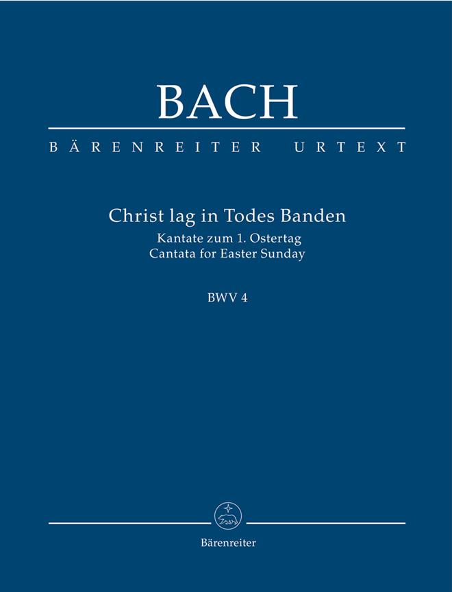 Christ lay by death enshrouded, BWV.4 (Christ lay in grim death's prison) (Study score, Urtext edition)