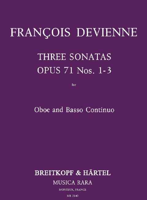 3 Sonatas, Op.71