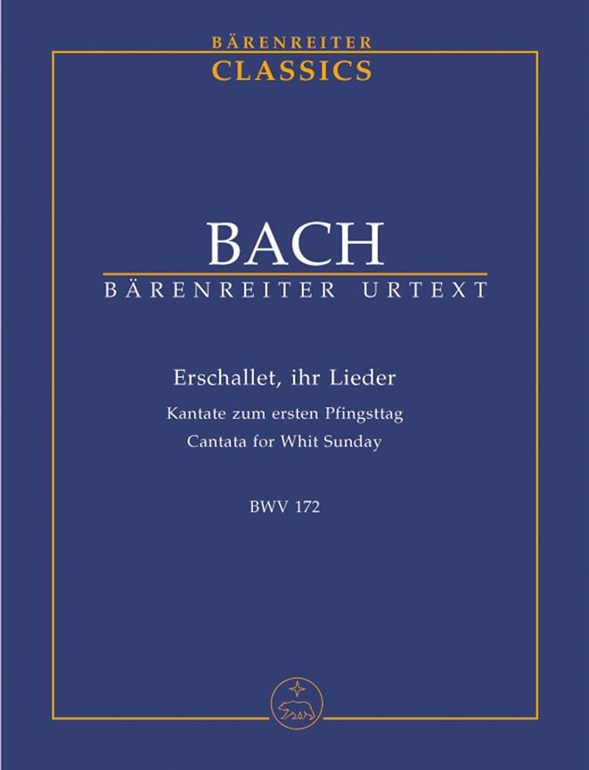 Erschallet, ihr Lieder, BWV.172 (Study score, Urtext edition)