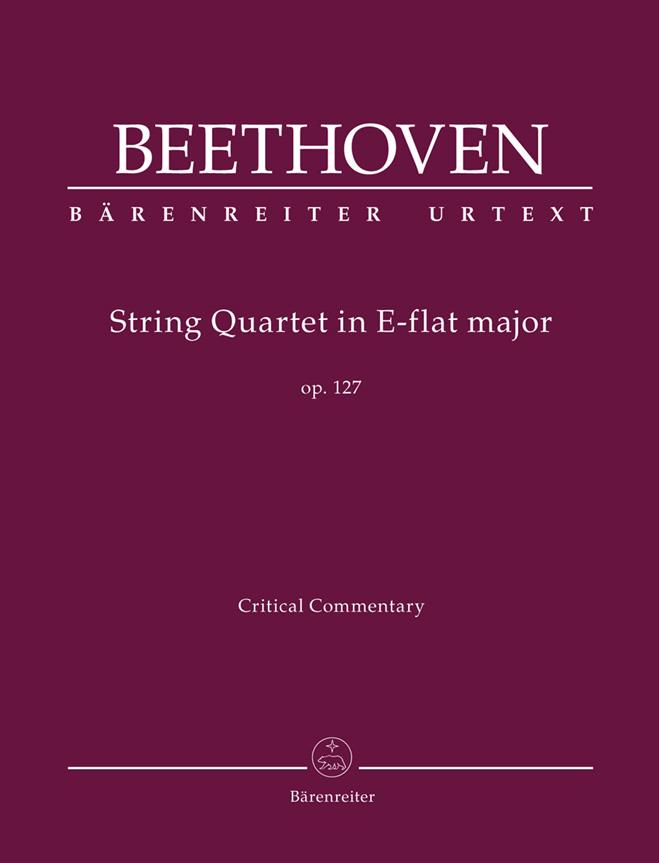 String Quartet E-flat major, Op.127 (Critical commentary)