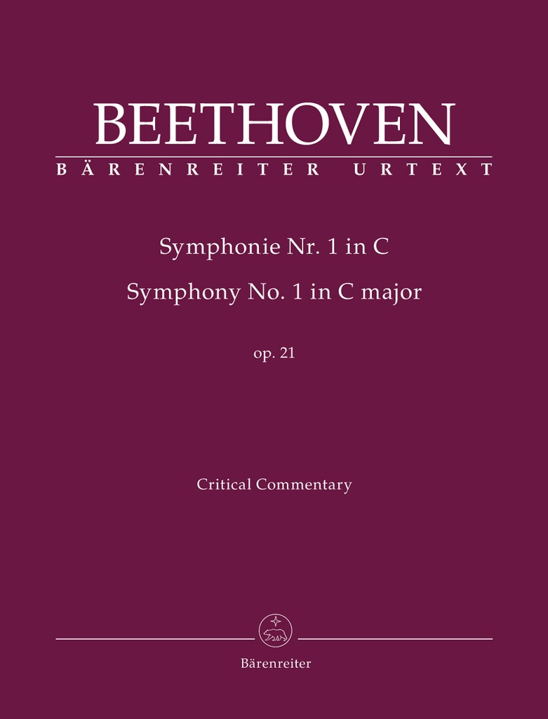 Symphony No.1 C major, Op.21 (Critical commentary)