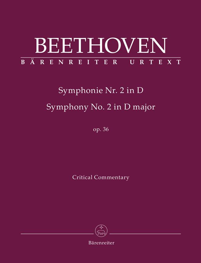 Symphony No.2 D major, Op.36 (Critical commentary)