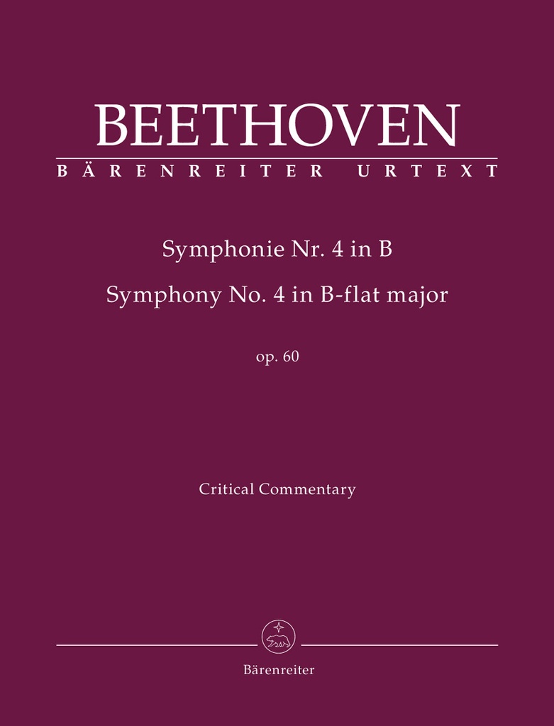 Symphony No.4 B-flat major, Op.60 (Critical commentary)